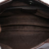Ferragamo Chevron Calfskin and Studded Suede Hobo Secondhand