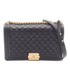 Chanel Large Quilted Lambskin Boy Flap Secondhand