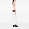Chanel Mini Square Classic Metallic Striped Patent Single Flap Secondhand