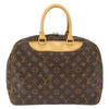 Louis Vuitton Deauville Handbag Monogram Canvas