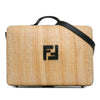 Secondhand Fendi Rattan Travel Bag