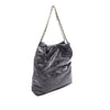 Chanel Large Shiny Calfskin 22 Hobo Secondhand