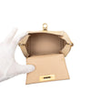 Ferragamo Mini Metallic Woven Leather Gancini Sofia Satchel Secondhand