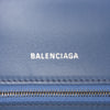 Balenciaga Small BB Monogram Denim Hourglass Top Handle Bag Secondhand
