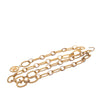 Chanel Gold Plated CC Medallion Chain Link Belt Secondhand