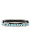 Hermès Narrow Flower Petal Enamel Bangle 62 Secondhand