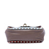 Valentino Tricolor Leather Rockstud Flip Lock Flap Secondhand