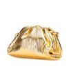 Bottega Veneta Metallic Bark Embossed Lambskin The Mini Pouch Secondhand