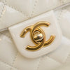 Chanel Mini Square Classic Patent Enamel Coco Hearts Single Flap Secondhand