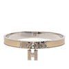 Hermès Leather Kelly H Cadena Lock Bangle Bracelet Secondhand