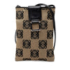 LOEWE Anagram Canvas Phone Pouch Crossbody Secondhand