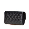 Secondhand Chanel CC Quilted Caviar Classic Flap Wallet