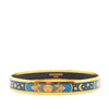 Hermès Narrow Sun Moon Stars Enamel Bangle 65 Secondhand