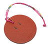Hermès H Equipe Resin and Leather Bag Charm Secondhand
