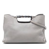 Gucci Medium Calfskin Bamboo Daily Shopper Satchel Secondhand