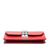 Prada City Calfskin Studded Elektra Clutch with Chain Secondhand
