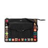Fendi Mini 2Jours Studded Leather Vitello Dolce Crossbody Secondhand
