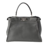 Fendi Medium Leather Selleria Peekaboo Iconic Satchel Secondhand