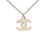 Chanel CC Brass Enamel Pendant Necklace Secondhand