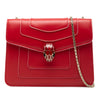 Bvlgari Small Leather Square Serpenti Forever Chain Crossbody Secondhand