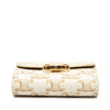 Celine Triomphe Coated Canvas Triomphe Trifold Wallet Secondhand