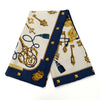 Hermès Les Cles Silk Scarf 90 Secondhand