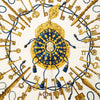 Hermès Les Cles Silk Scarf 90 Secondhand