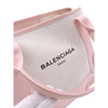 Balenciaga Canvas Navy Cabas Tote S Secondhand