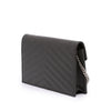 Saint Laurent Grain De Poudre Chevron Cassandre Envelope Chain Wallet Secondhand