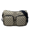 Gucci GG Supreme Double Pocket Crossbody Secondhand