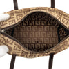 Fendi Mini Zucchino Canvas Handbag Secondhand