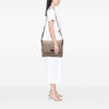 Gucci GG Canvas Web Flap Messenger Bag Secondhand