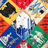 Hermès Le Carnaval de Venise Silk Scarf 90 Secondhand