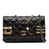 Chanel CC Quilted Lambskin Coco Clips Wallet on Chain Secondhand