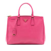 Prada Medium Saffiano Lux Galleria Double Zip Satchel Secondhand