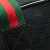 Gucci GG Canvas Web Travel Bag Secondhand