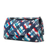 Chanel XXL Printed Canvas Airline Single Flap Secondhand
