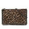 Stella McCartney Falabella Leopard Print Shaggy Deer Shoulder Bag Secondhand