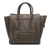 Celine Mini Grained Calfskin Luggage Tote Secondhand