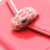 Bvlgari Patent Leather Serpenti Forever Bi-fold Wallet Secondhand