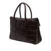 Mulberry Croc Embossed Calfskin Bayswater Heritage Tote Secondhand