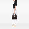 Mulberry Croc Embossed Calfskin Bayswater Heritage Tote Secondhand
