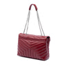 Saint Laurent Medium Matelasse Calfskin Monogram LouLou Shoulder Bag Secondhand