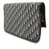 Dior Oblique Canvas Fold Over Clutch Secondhand