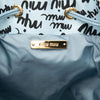 Miu Miu Printed Canvas Drawstring Pouch Secondhand