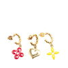 Secondhand Louis Vuitton Monogram Boucle Doreille Sweet Stud Earrings