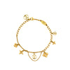 Louis Vuitton Gold Plated Monogram Blooming Supple Bracelet Secondhand