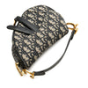 Dior Mini Oblique Canvas Saddle Bag Secondhand