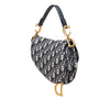 Dior Mini Oblique Canvas Saddle Bag Secondhand