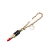Chanel Gold Plated Resin Crystal Lipstick CC Bracelet Secondhand